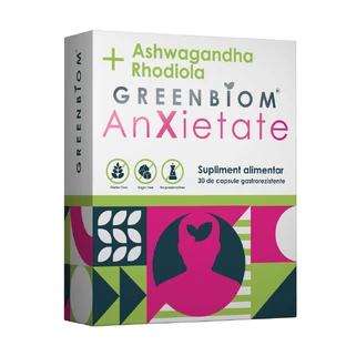 Тривога, 30 капсул, Greenbiom