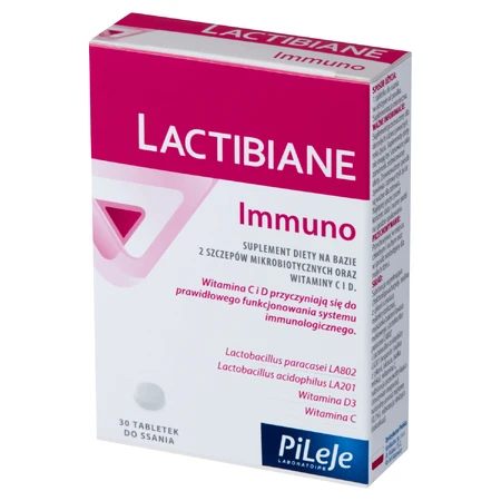 Lactibiane Immuno, 30 пастилок КОРОТКИЙ ТЕРМІН ДІЇ: ціни та характеристики