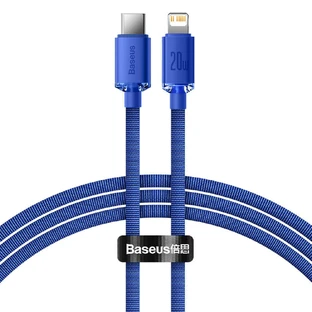 Baseus CAJY000203 Lightning - USB-C PD кабель 20W 480Mb/s 1.2m - синій