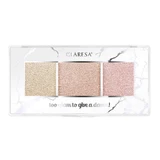 Claresa Too Glam To Give A Damn Highlighter Palette 12 Golden Glow, 12.5g