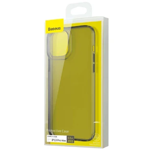 Чохол Baseus Simple Series Case Transparent Gel Case iPhone 13 Pro Black (ARAJ000401)