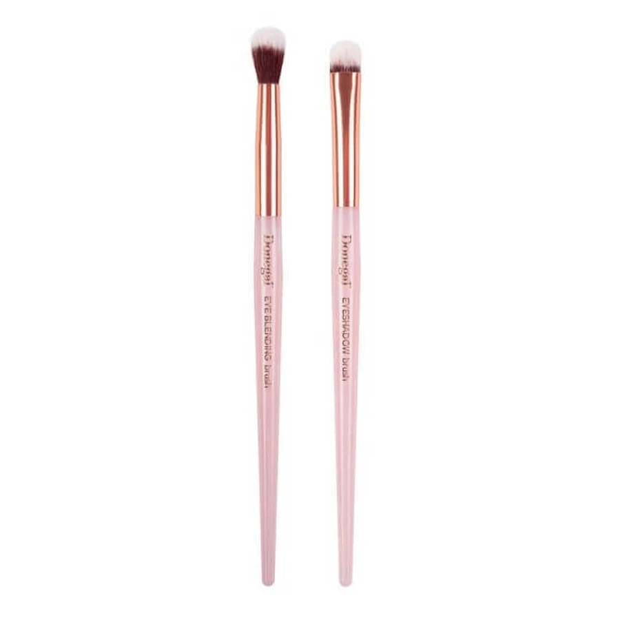 Кисти для нанесения и растушевки теней Donegal Mineral Pink, 2 шт.: цены и характеристики