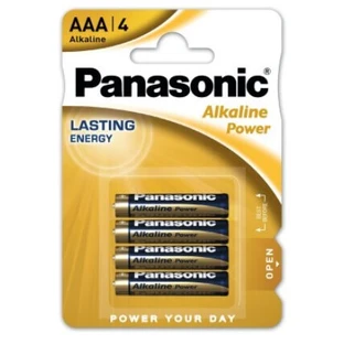 Panasonic, LR3, батарея, 4 шт.
