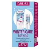 Floslek Laboratorium Winter Care For Kids Winter Set Захисний крем для дітей 50 мл + захисна губна помада SPF 20 4 г