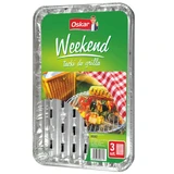 Підноси Oskar Weekend Grill, 3 шт