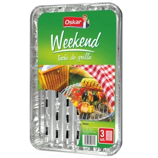 Oskar, Подносы для гриля Weekend, 3 штуки