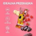 Набор BeRAW! Kids, батончик, căpșuni, banane, fără zahăr adăugat, 4 x 25 г: цены и характеристики
