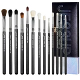 Набір кистей для макіяжу очей Jessup Pro Blending Brushes T338, 13 шт.
