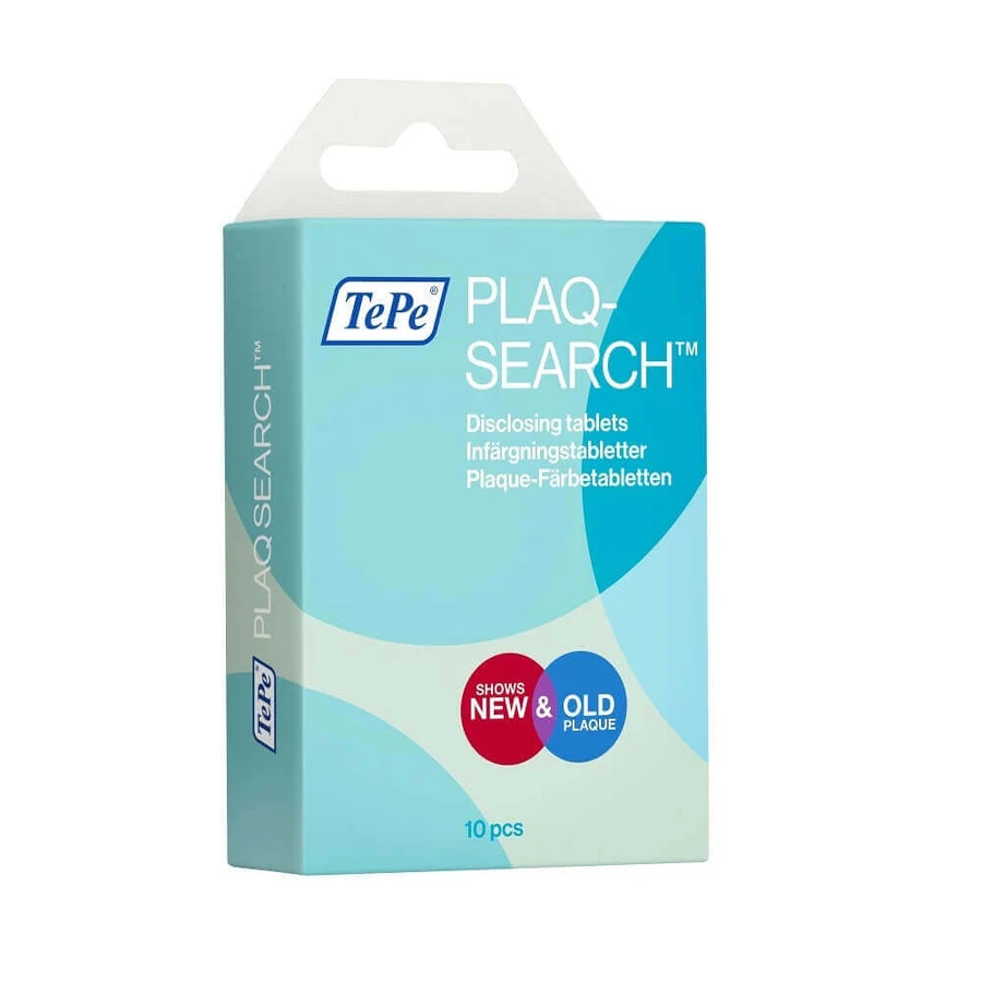 TePe PlaqSearch Індикатор нальоту, 10 табл: ціни та характеристики