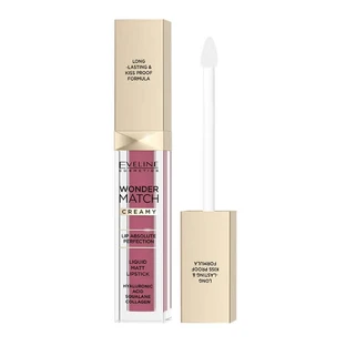 Eveline Cosmetics, Wonder Match, Матовая жидкая помада № 03, 6,8 мл