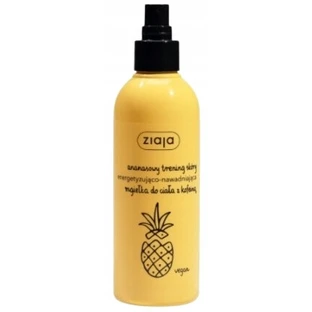 Ziaja Pineapple Skin Training, спрей для тіла з кофеїном, 200 мл