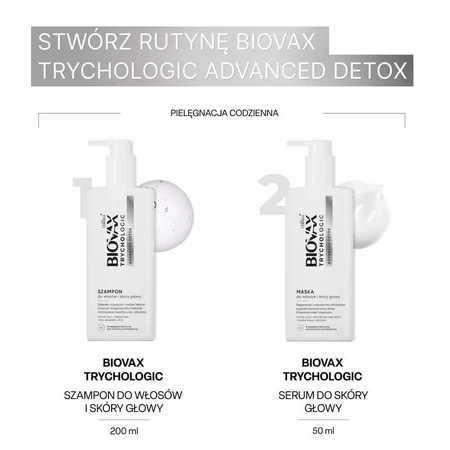 Biovax Trychologic Advanced Detox, șampon pentru păr și scalp, 200 мл: цены и характеристики