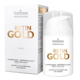 Підтягуючий і освітлюючий крем під очі Farmona Professional Retin Gold, 50 мл