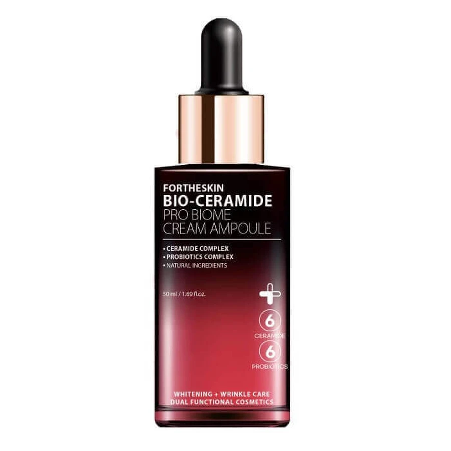 Fortheskin Bio-Ceramide Moisturizing Cream Ampoule with Ceramides, 50 мл: ціни та характеристики