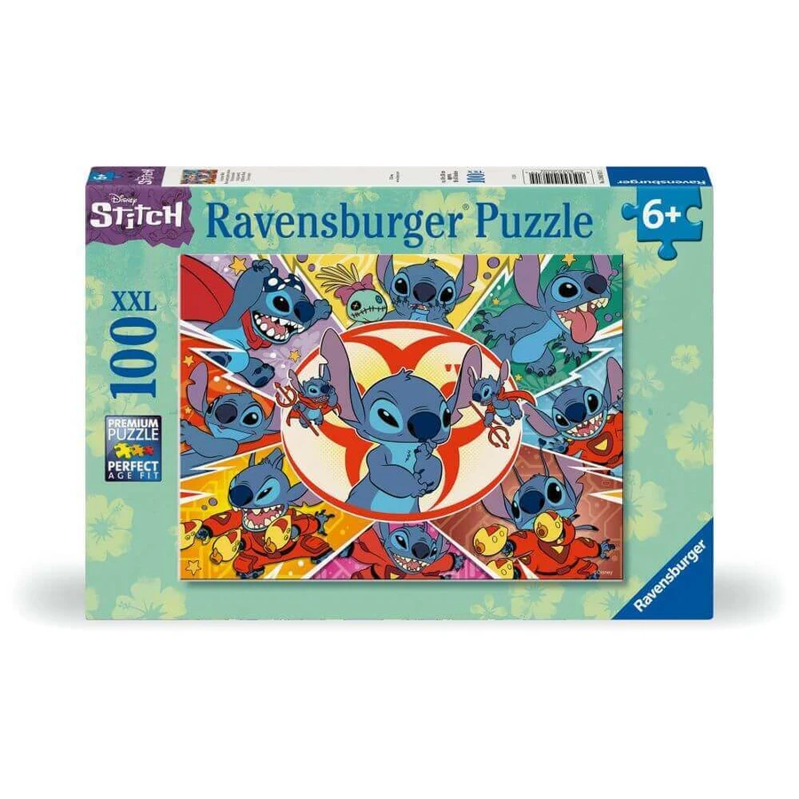 Пазл Disney Стич, 6 лет+, 100 деталей, Ravensburger: цены и характеристики