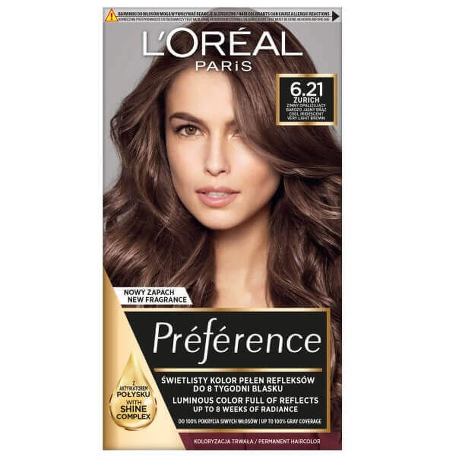 L Oreal Paris Preference Wax Colour 6.21 Zurich: цены и характеристики