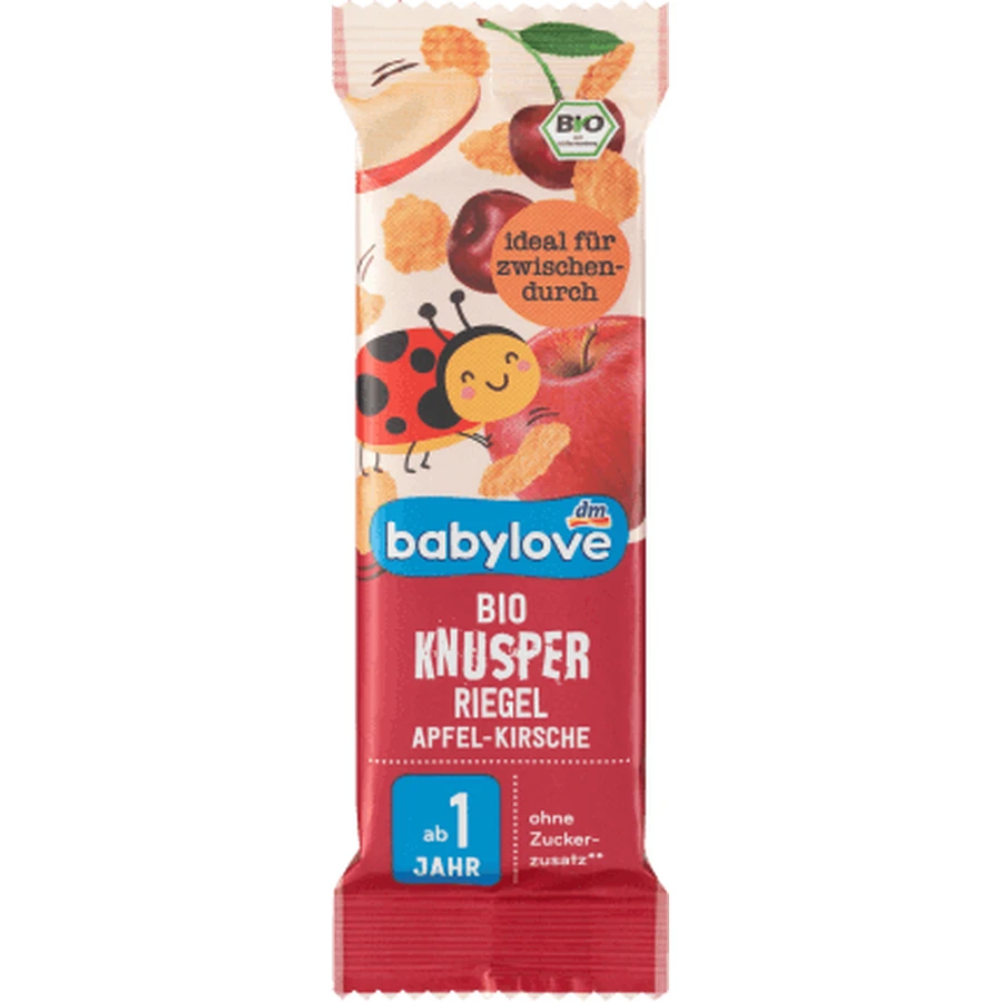 Babylove Яблучно-вишневий батончик 1 рік+, 25 г: ціни та характеристики