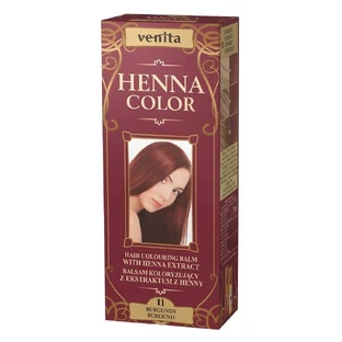 Venita Henna Color Травяной красящий лосьон с экстрактом хны 11 бургундский, 75 мл