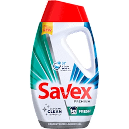 Savex Premium Fresh Жидкое моющее средство для стирки Premium Fresh, 24 стирки, 1,08 л: цены и характеристики
