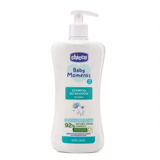 Шампунь для волосся Chicco Baby Moments 0м+, 500 мл