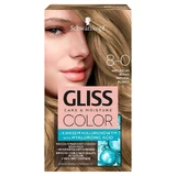 Schwarzkopf Gliss Color Восковая краска с гиалуроновой кислотой Натуральный блондин 8-0
