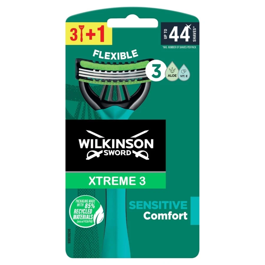 Бритва Wilkinson Xtreme 3 Comfort Sensitive, 4 штуки: цены и характеристики