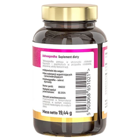 Noble Health Ashwagandha, 60 капсул растительного происхождения: цены и характеристики