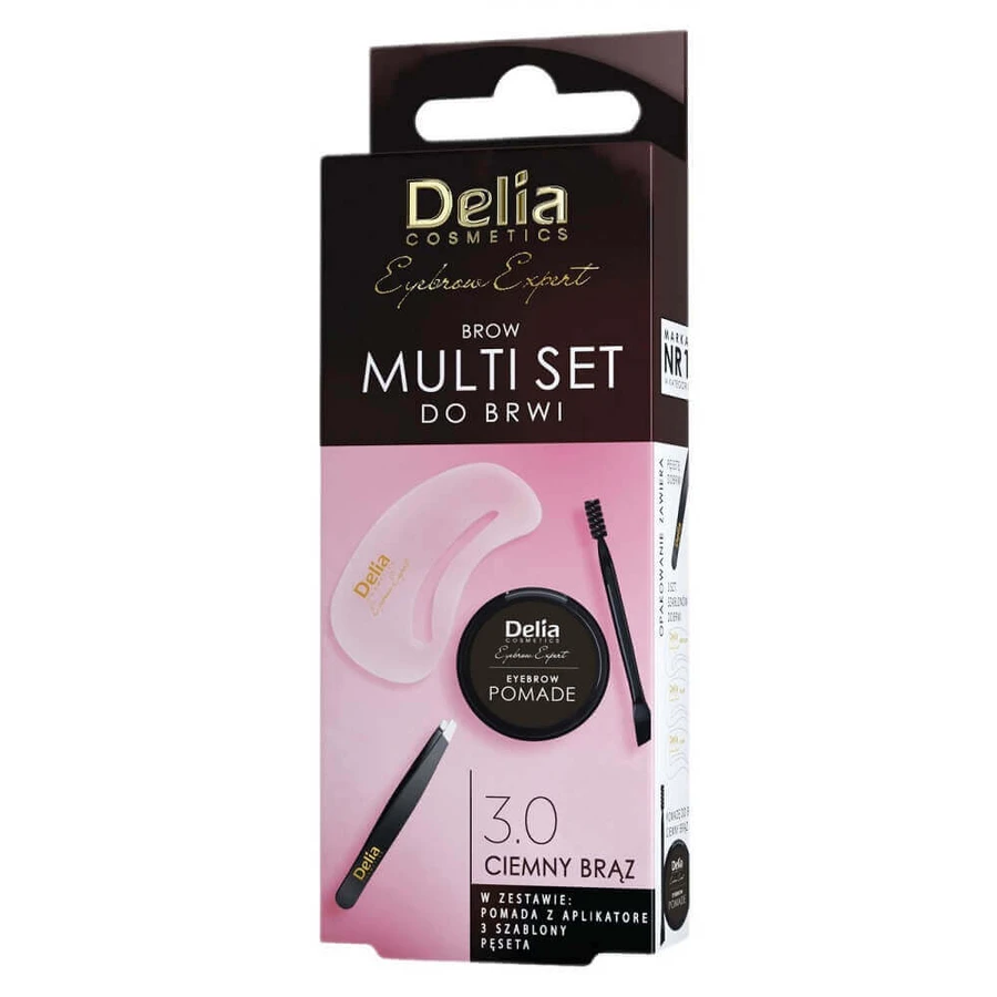 Delia Brow Multi Set 3.0 Темно-коричневый: цены и характеристики