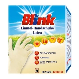 Blink, Одноразовые перчатки M, 50 шт.
