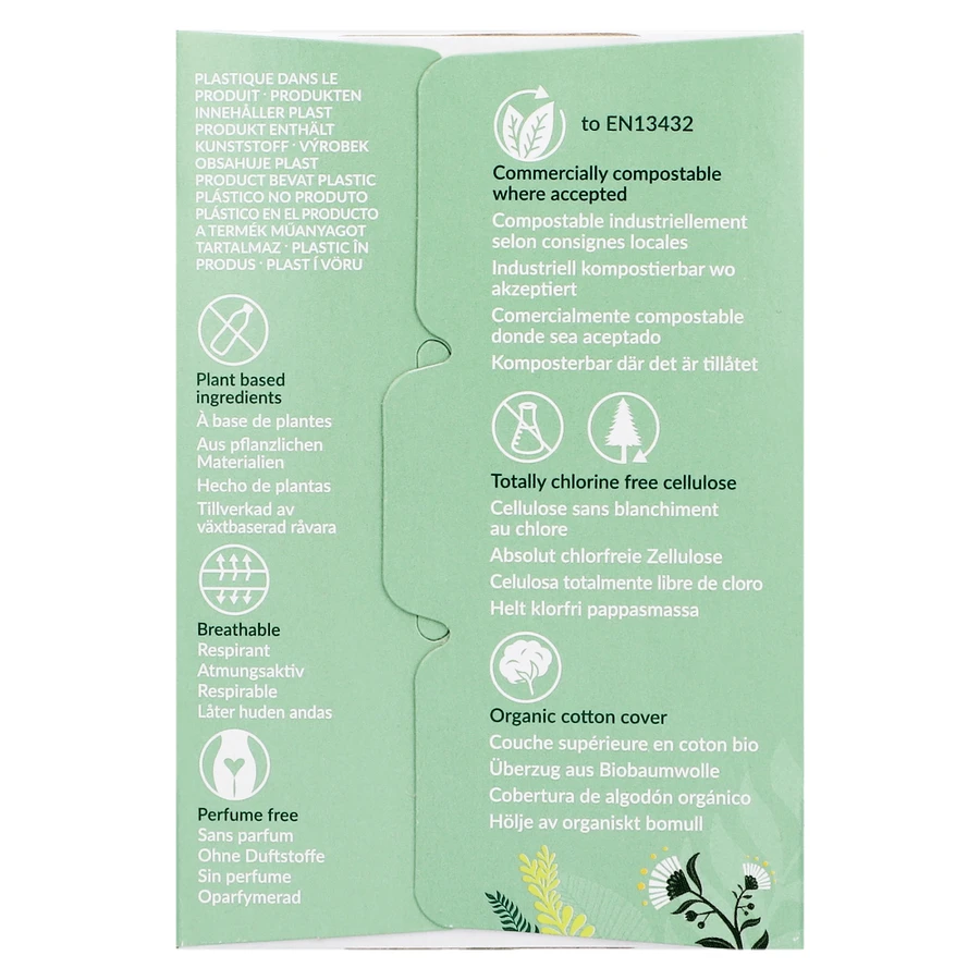 Natracare, tampoane sanitare din bumbac organic, Normal, 18 buc: ціни та характеристики