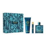 Versace Eros Set Туалетная вода, 100 мл + Туалетная вода, 10 мл + Гель для душа, 150 мл