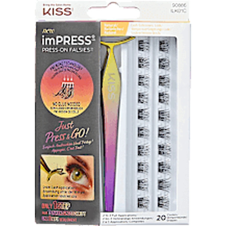 KISS Kit gene false natural Impress Press-On, 1 Kit: цены и характеристики