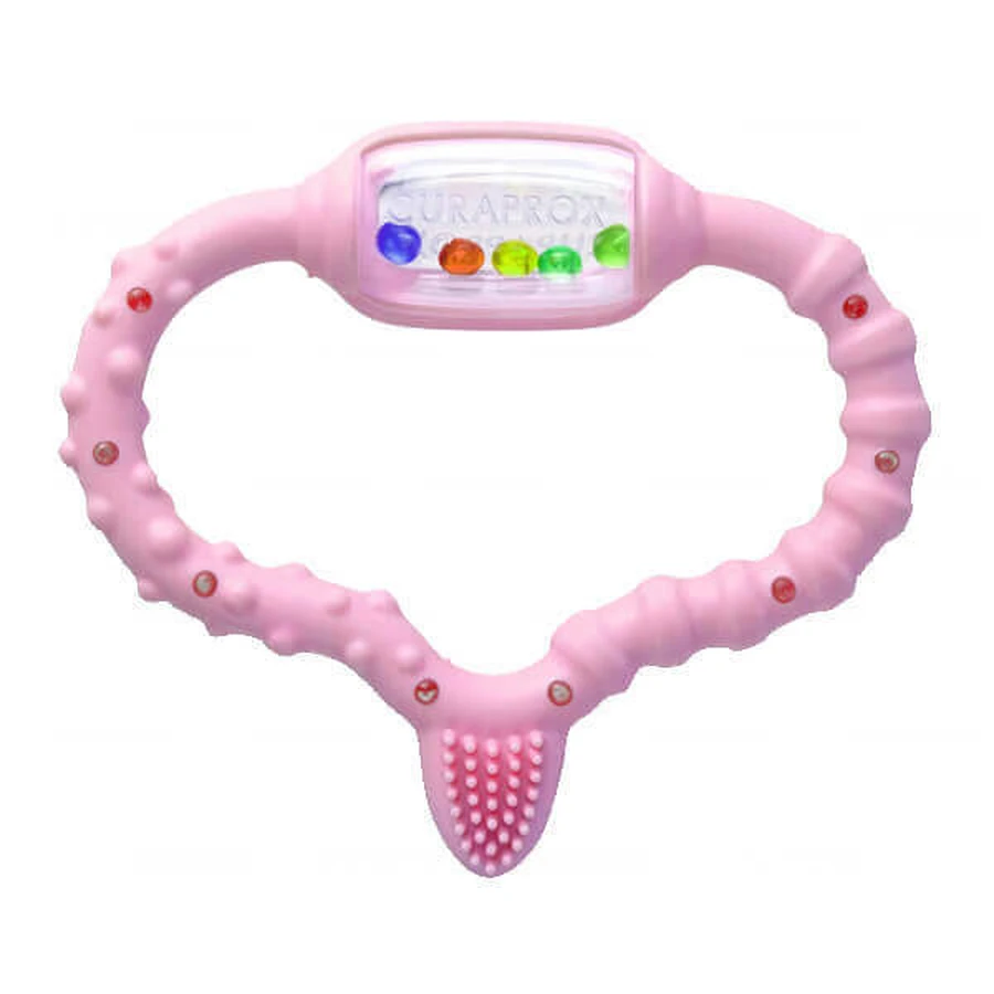 Curaprox Baby Waking Senses Прорізувач із зубною щіткою 0-24м: ціни та характеристики