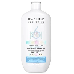 Eveline 6 Ceramides Deeply Moisturizing Emollient Body Cream, 350 мл