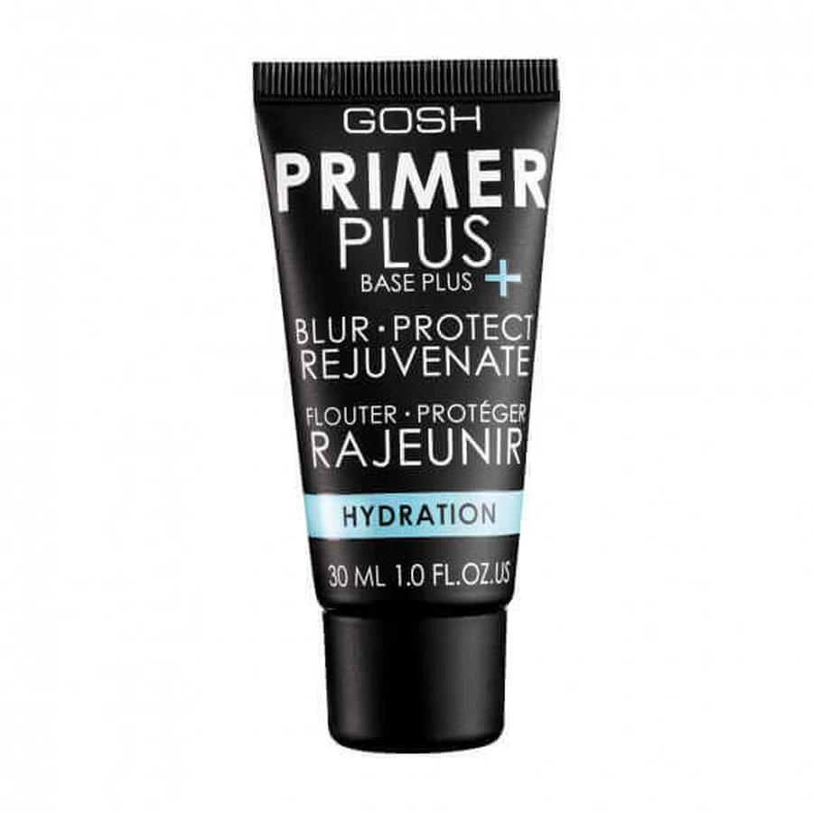 Зволожуюча та розгладжуюча основа Gosh Primer Plus, 30 мл: ціни та характеристики