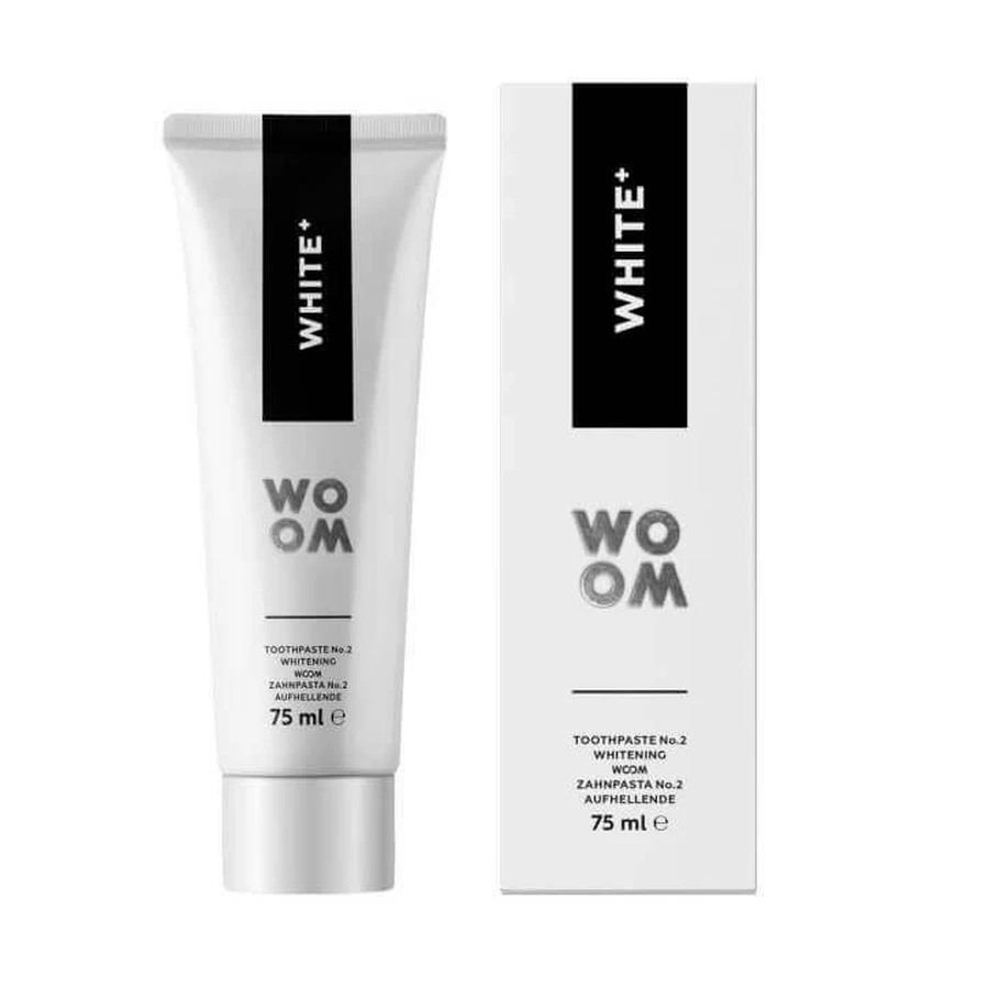 Woom White+ Отбеливающая дыхательная паста, 75 мл: цены и характеристики