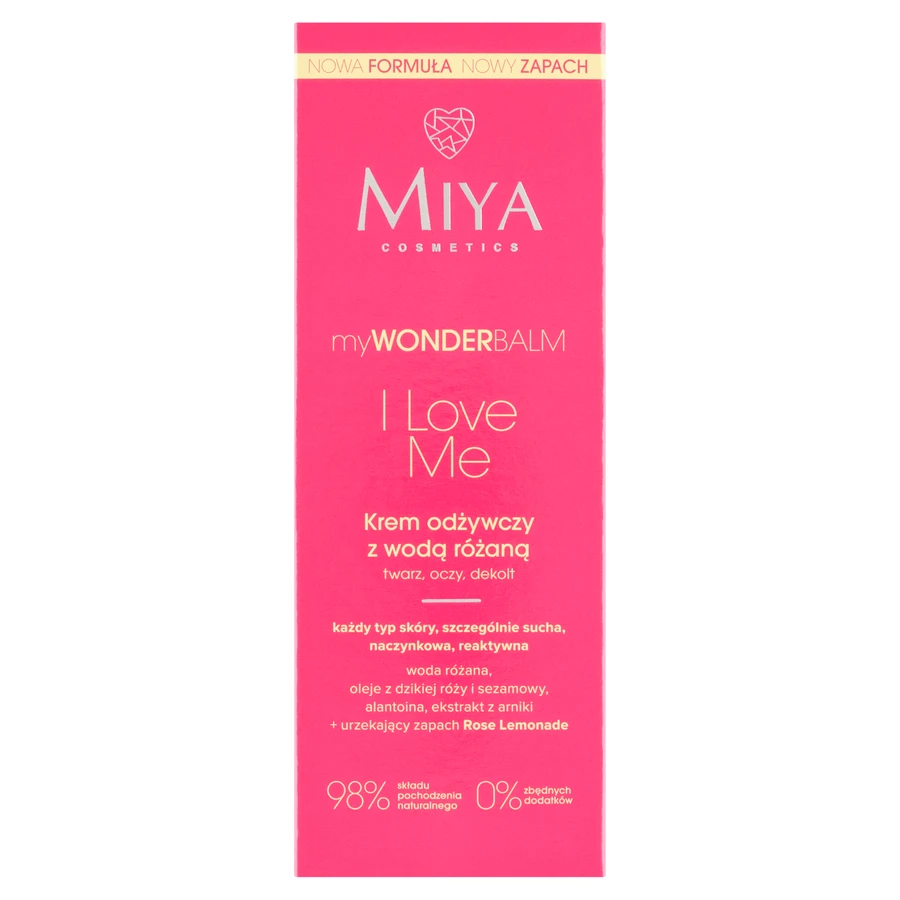 Miya Cosmetics myWONDERBALM I Love Me Rose Water Replenishing Cream, 75 мл: цены и характеристики