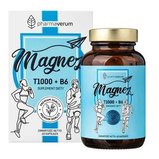 Магний T1000 + B6, 60 капсул