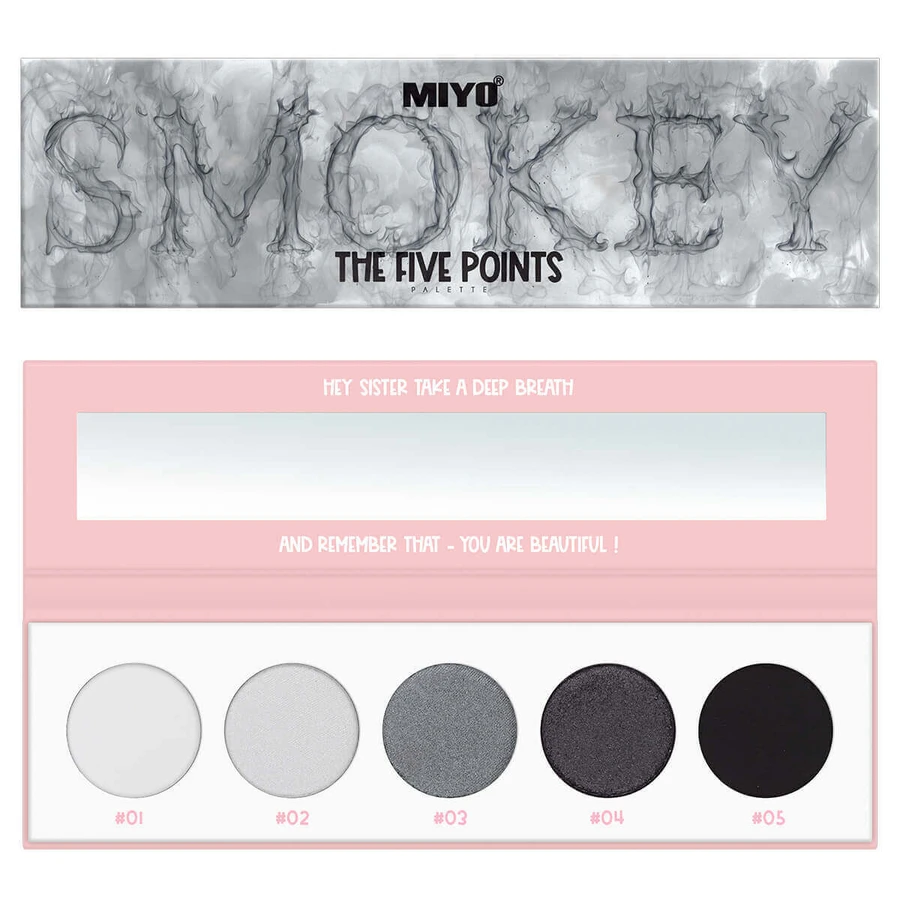 Палетка теней для век Miyo The Five Points Palette Smokey, 6,5 г: цены и характеристики