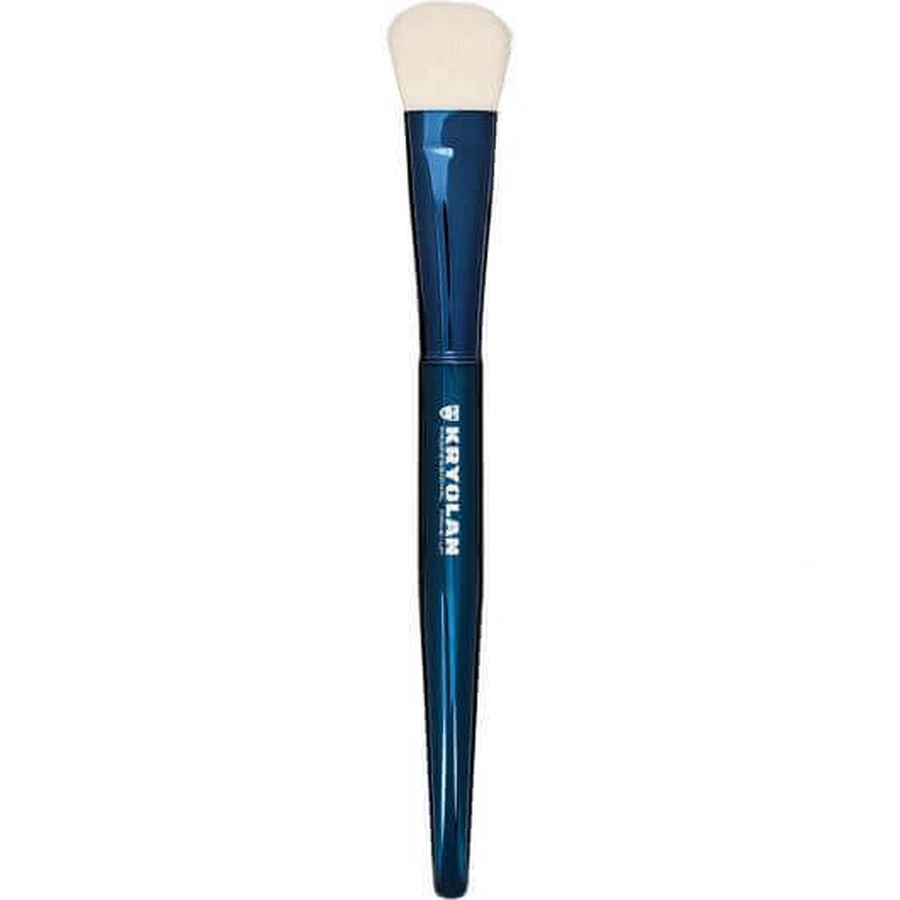 Професійний пензлик для накладання макіяжу професійний Kryolan Blue Master Complexion Велика кисть для накладання макіяжу велика 1шт: ціни та характеристики