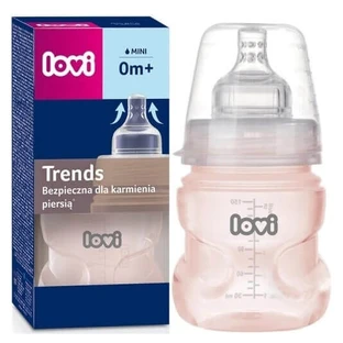 Детская бутылочка Lovi Baby Bottle Trends, розовая, 21/565, 120 мл