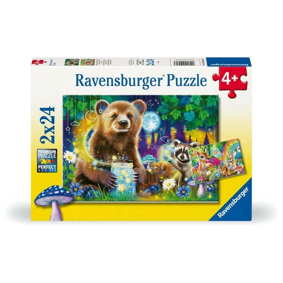 Пазл Лесные друзья, 4 года+, 2х24 детали, Ravensburger: цены и характеристики