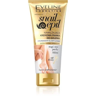 Eveline Snail Epil Moisturizing Creamy Depilatory Foam with Snail Slime, 175 мл