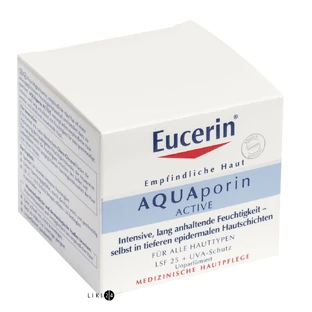 Крем для обличчя Eucerin SPF-25 AQUAporin Актив Зволожуючий денний, 50 мл