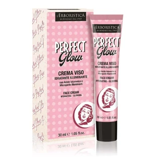 L Erboristica Perfect Glow освітлюючий і зволожуючий крем для обличчя з гіалуроновою кислотою, 30 мл