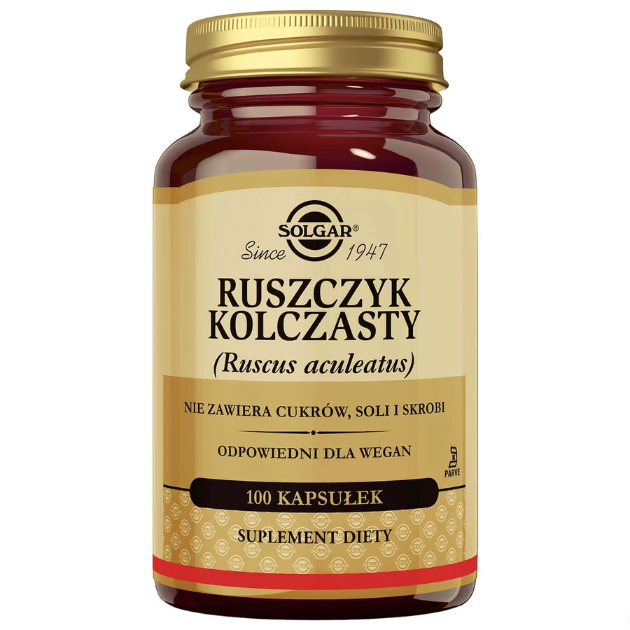 Solgar Ruscus spikensis, 100 капсул: цены и характеристики
