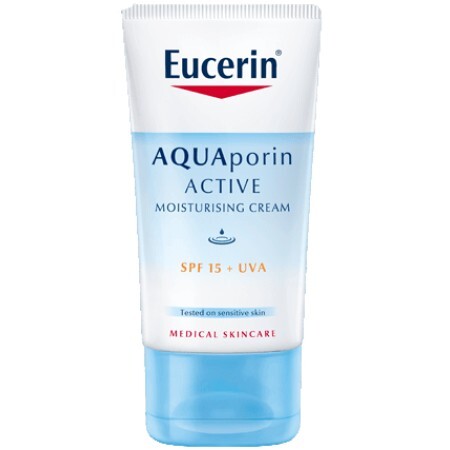 Крем для обличчя Eucerin AQUAporin Active SPF15 + UVA для всіх типів шкіри, 40 мл