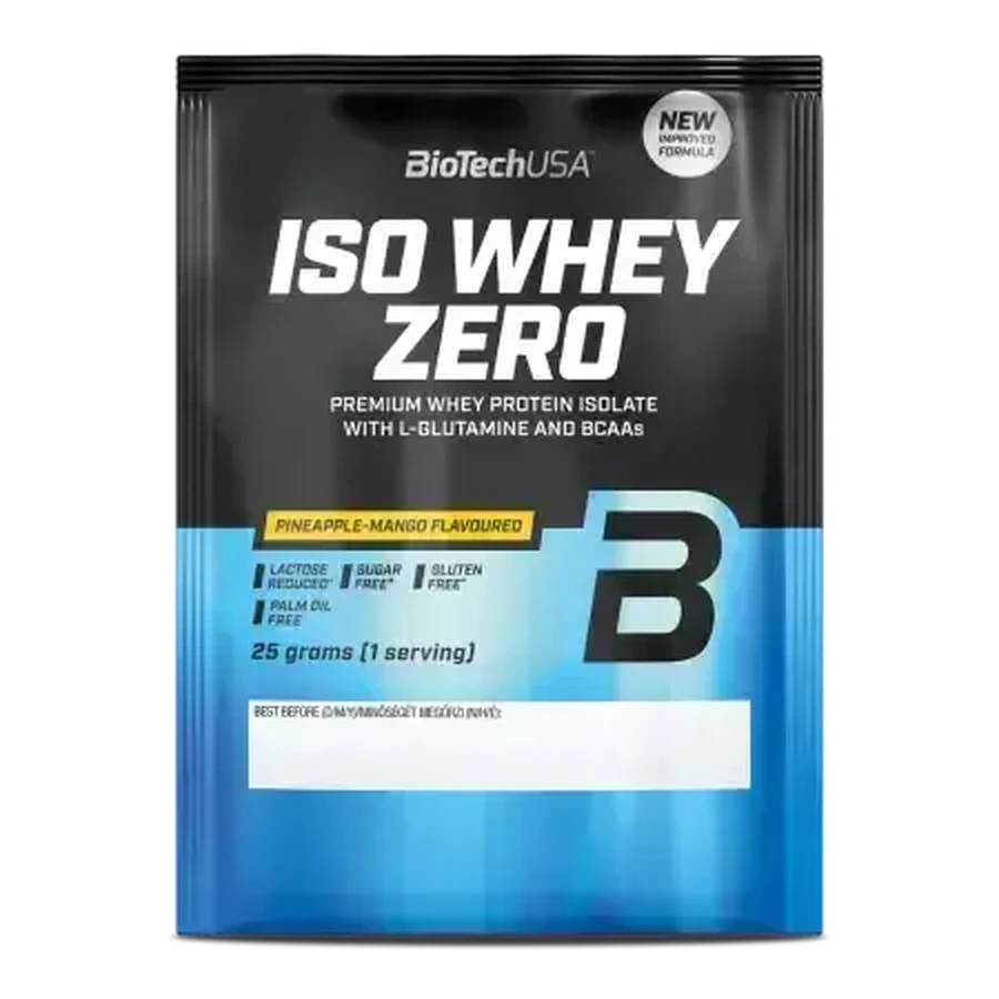 Протеїновий порошок з ананасом та манго Iso Whey Zero, 25 г, BiotechUSA: ціни та характеристики