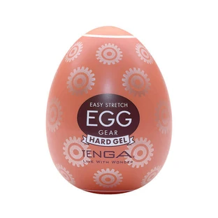 Одноразовий яйцеподібний мастурбатор Tenga Easy Stetch Egg Gear