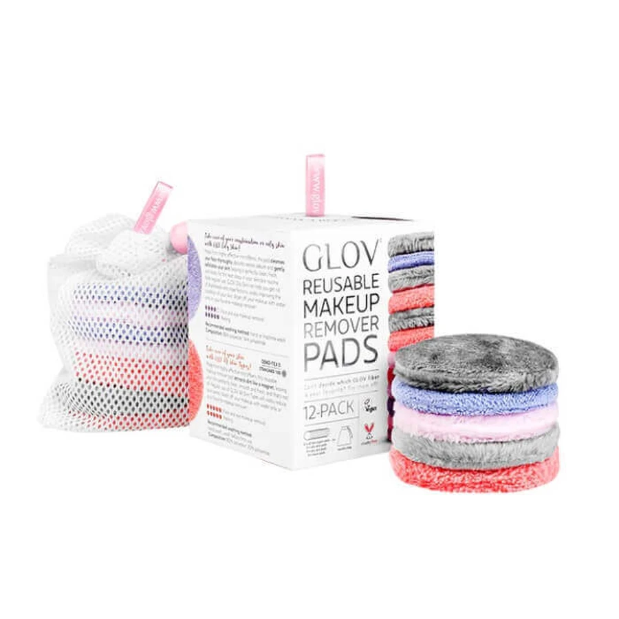 Glov Starter Set Набір багаторазових косметичних подушечок, 12 шт: ціни та характеристики